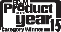 EC&M Magazine's Product of the Year Category Winner 2015 logo